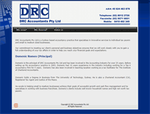 Tablet Screenshot of drcaccountants.com.au